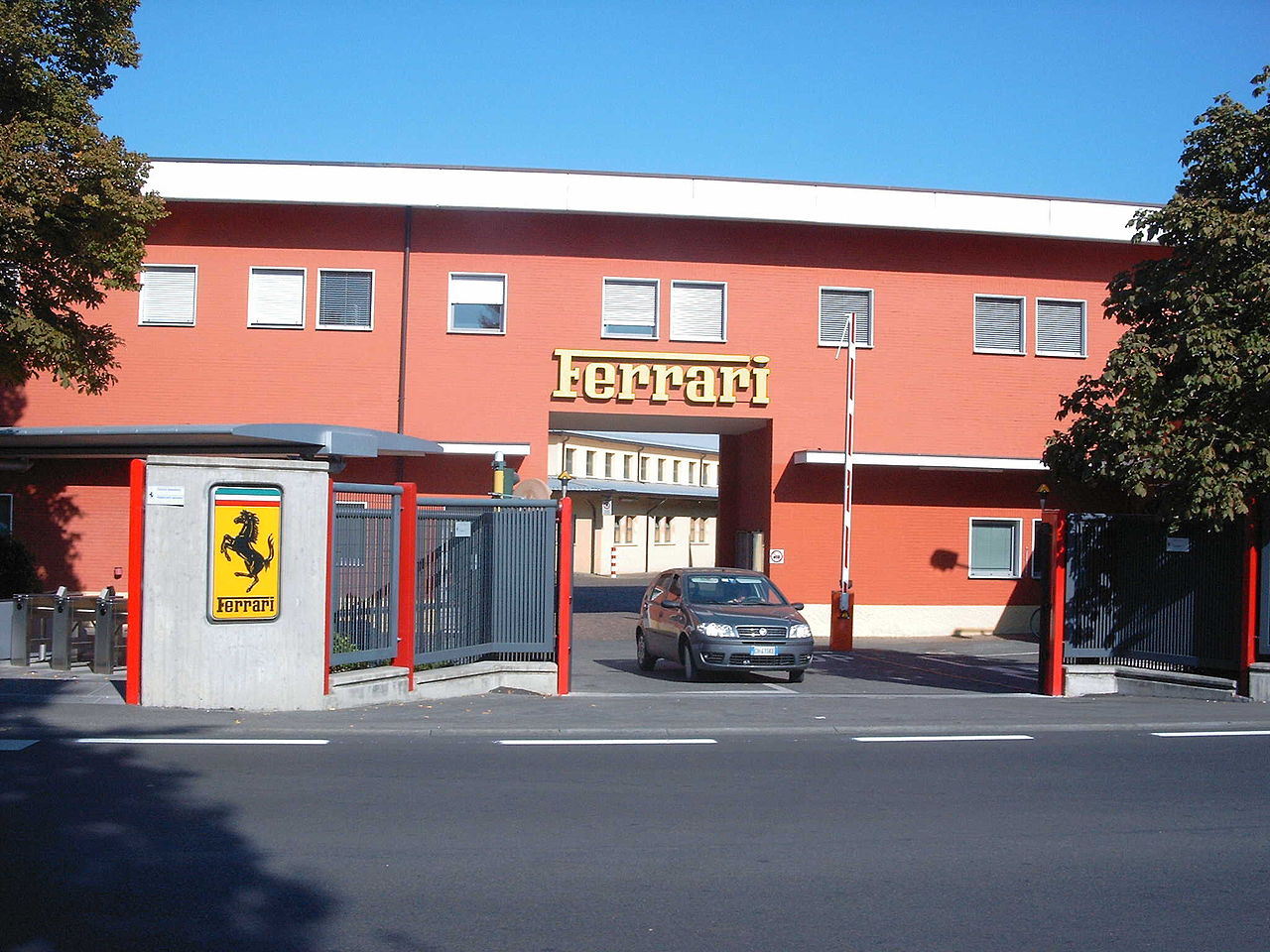 Trụ sở chính của Ferrari ở Maranello- Nguồn hình: https://en.wikipedia.org/wiki/Ferrari