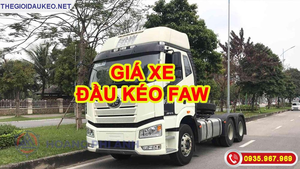 Giá xe đầu kéo FAW