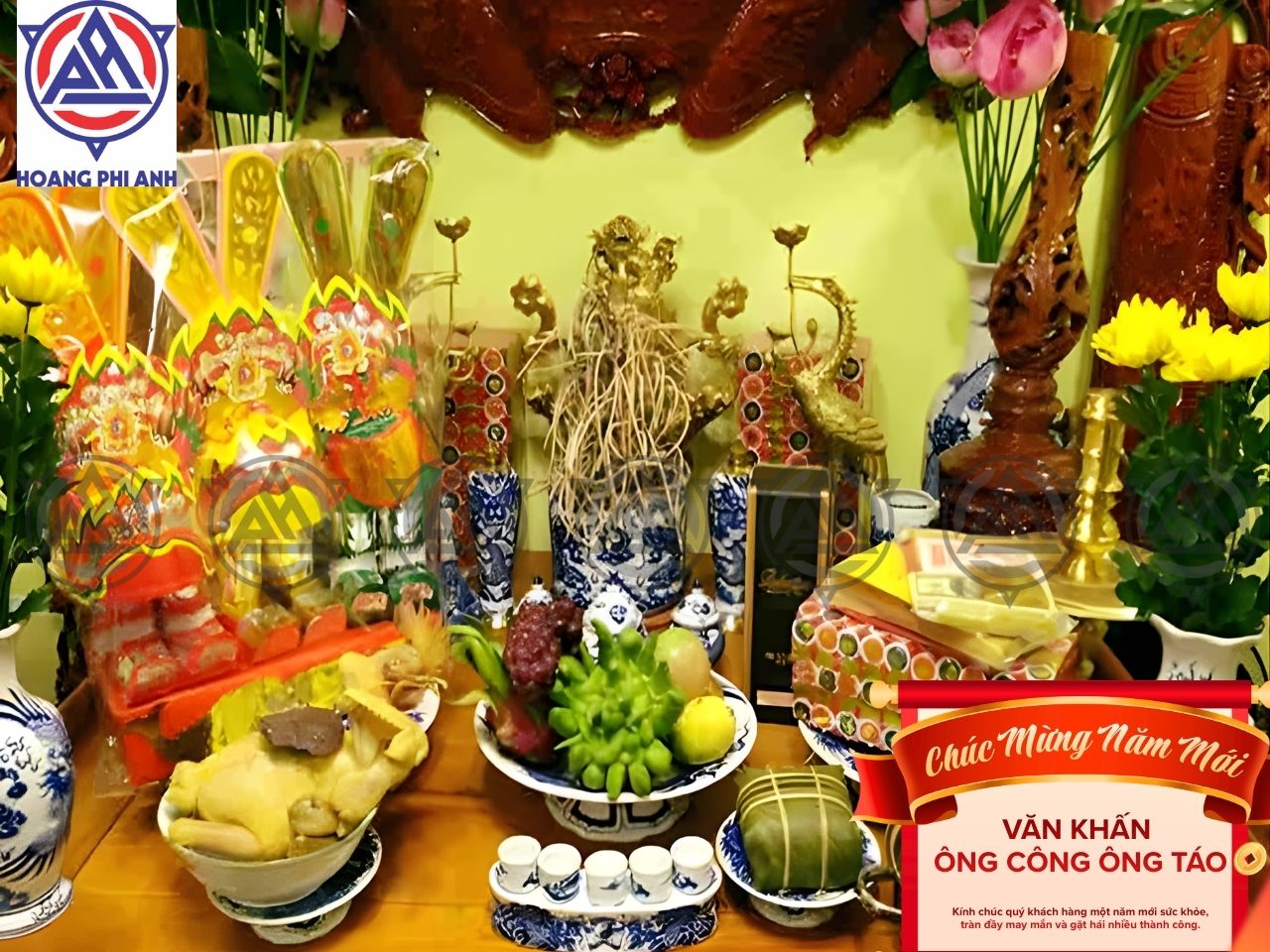 Mâm Cúng Ông Công Ông Táo