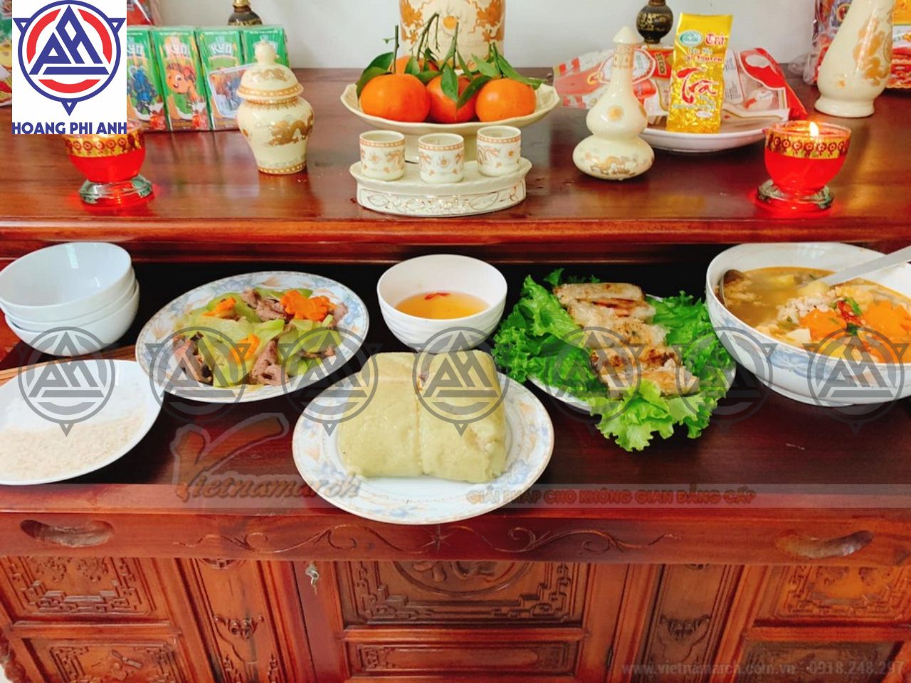 Mâm Cúng Ông Công Ông Táo Truyền Thống