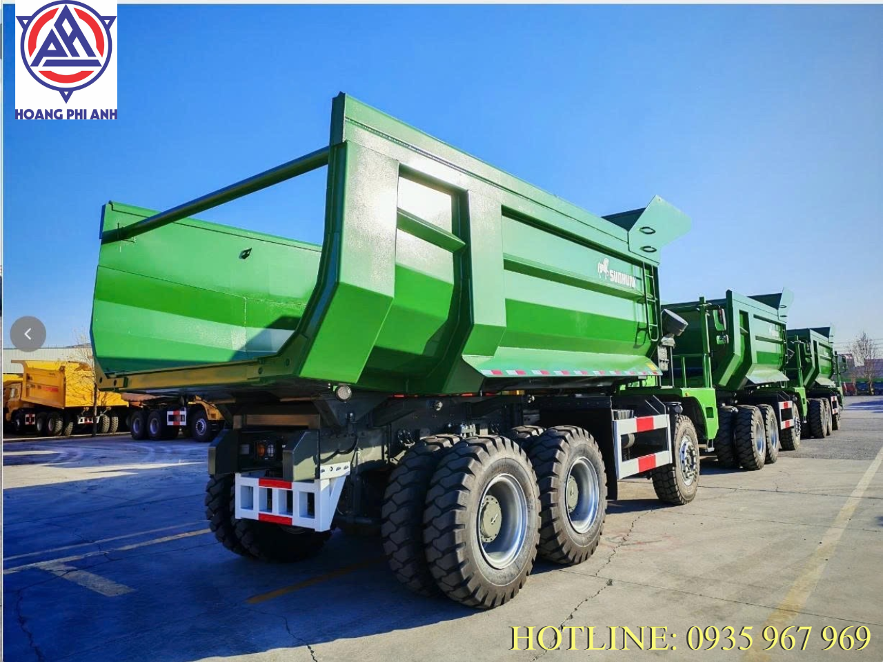 ​ Xe Ben Sinotruk Cỡ Lớn Chạy Mỏ