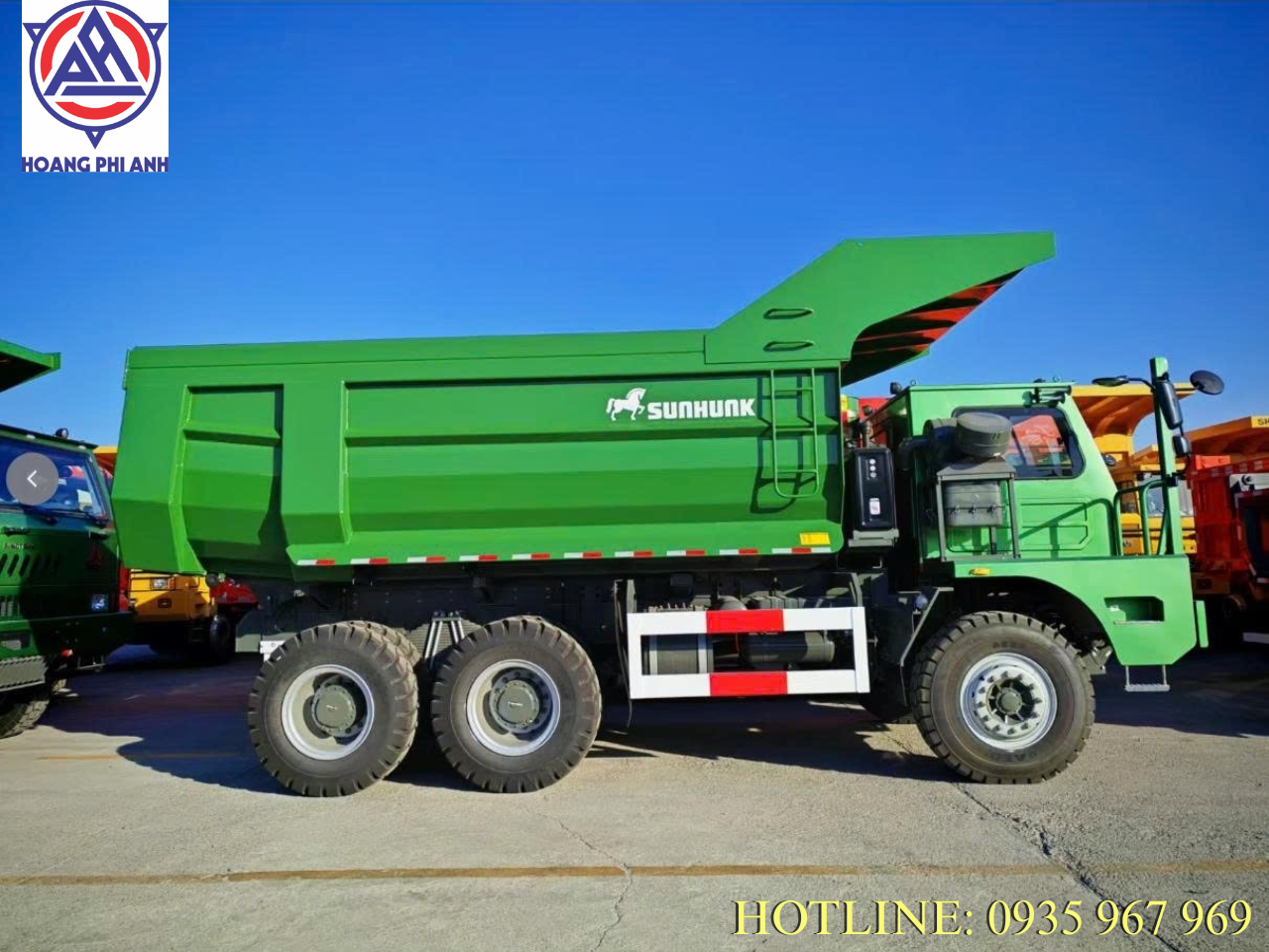 ​ Xe Ben Sinotruk Cỡ Lớn Chạy Mỏ