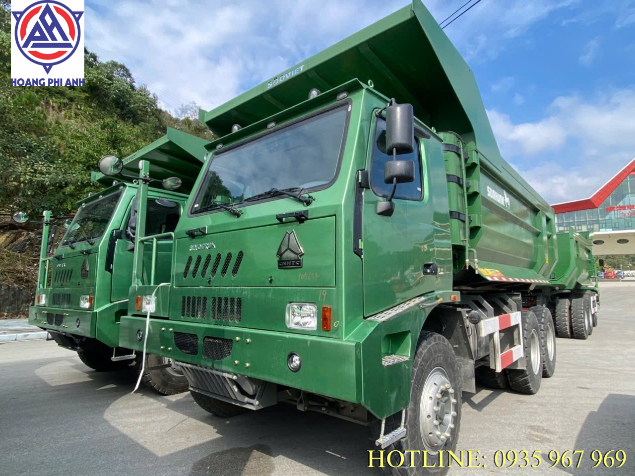 ​ Xe Ben Sinotruk Cỡ Lớn Chạy Mỏ