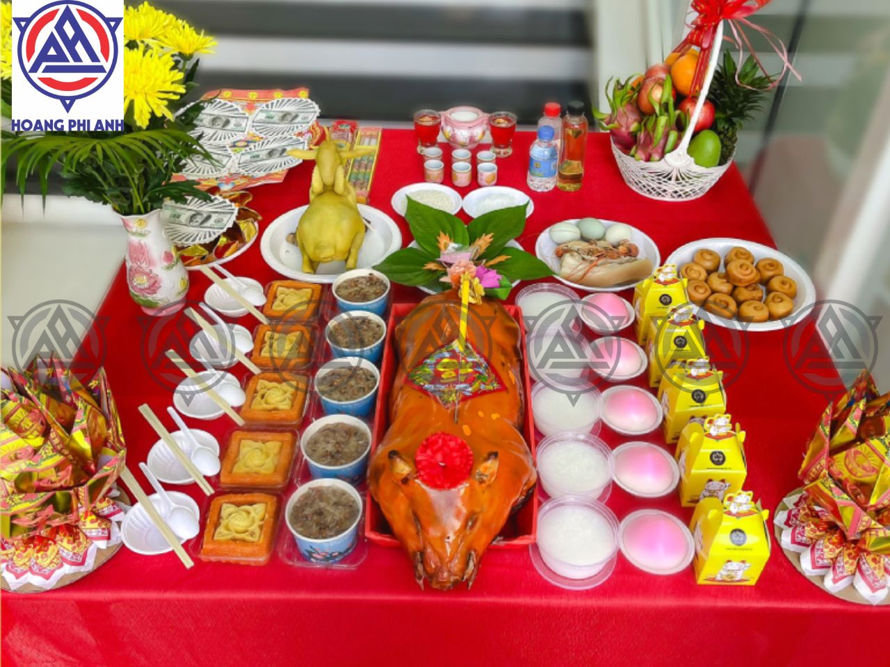 Mâm cúng khai trương