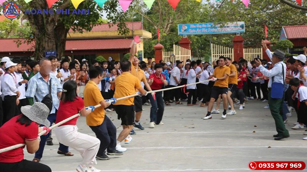 Trò chơi và hoạt động thể thao: Trò kéo co